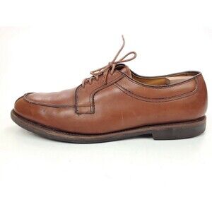 ALLEN EDMONDS STOCKBRIDGE 3754 Chile Brown Leather Ox Shoes Sz 12 D $325